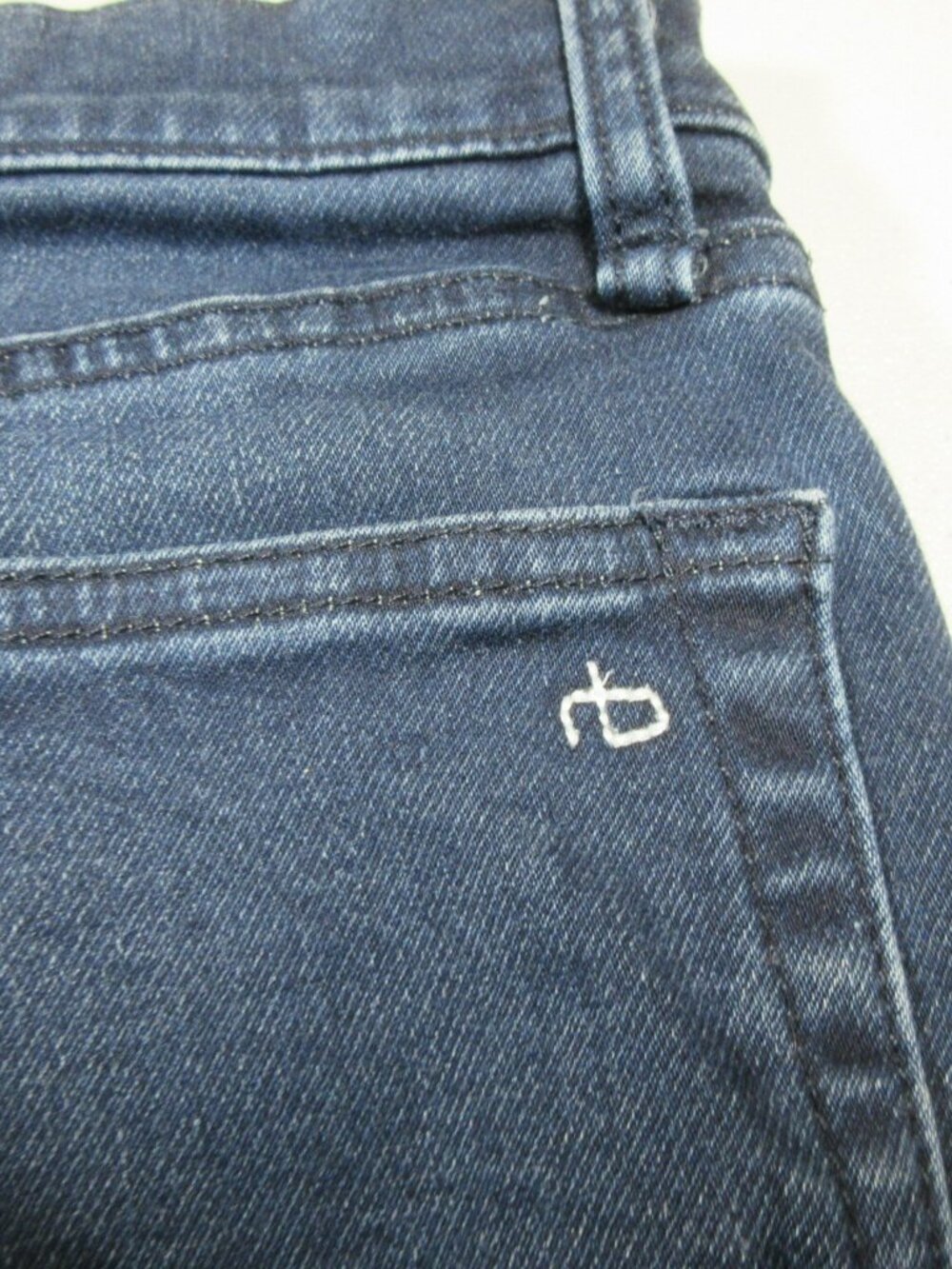 rag & bone mens dark wash distressed slim fit 2 jeans 30x32 - Picture 12 of 12